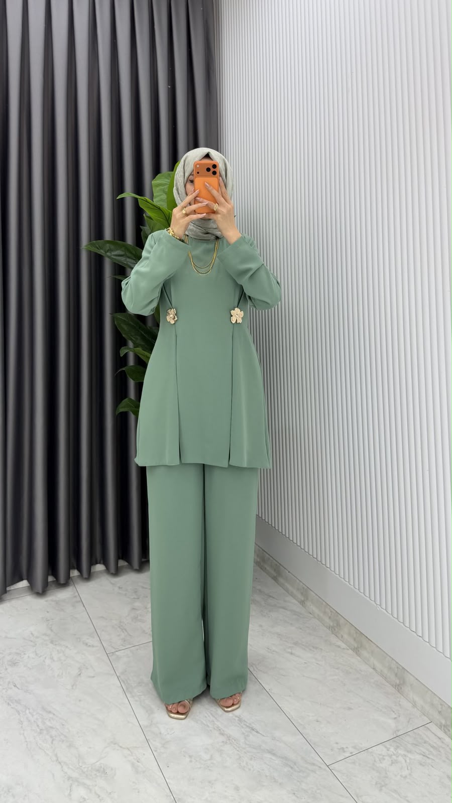 Ensemble Elégance Florale: De Mirral maroc