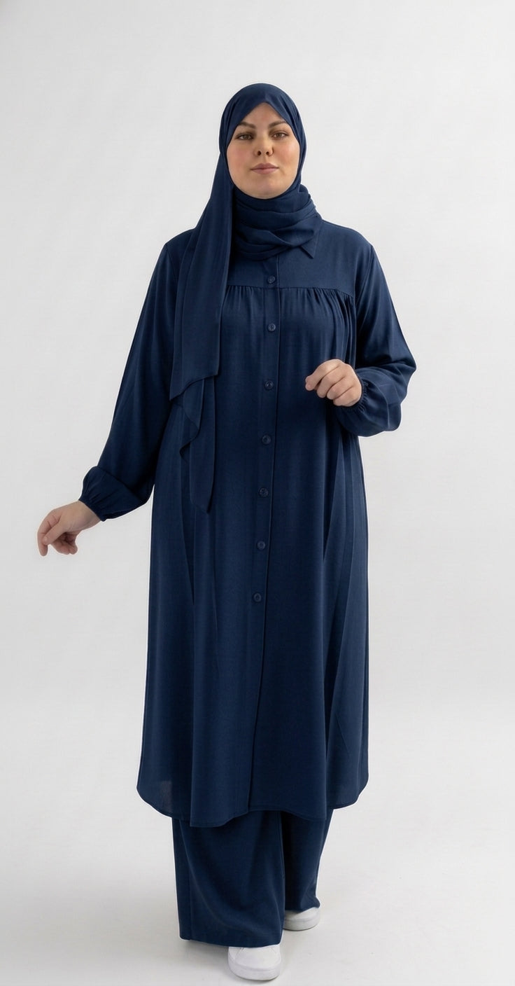 Ensemble Olive Émeraude Chic.