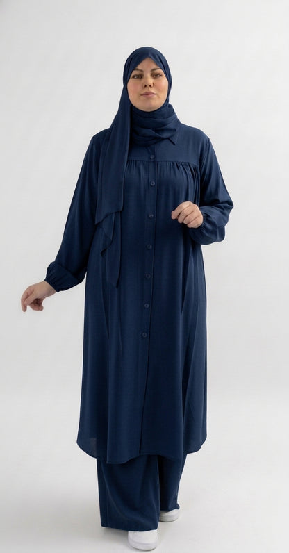 Ensemble Olive Émeraude Chic.